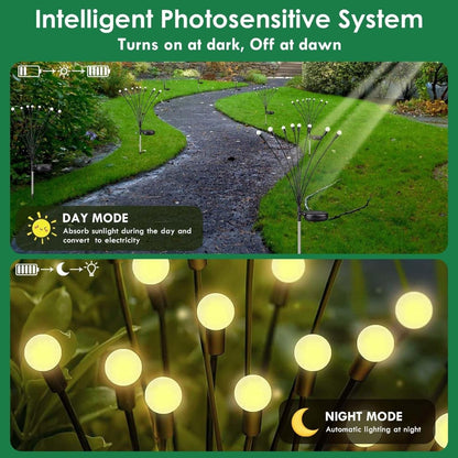 Solar Garden Lights LED Firefly - Solsmart